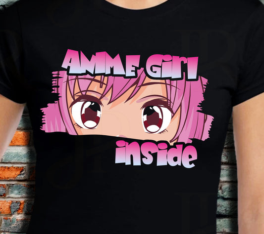 Anime girl inside